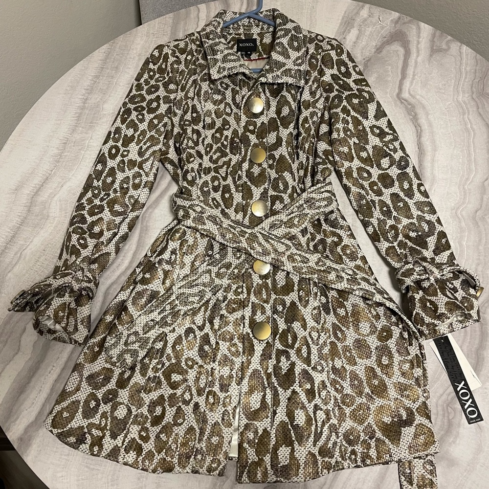 Juniors - Brand new vintage XOXO trench coat